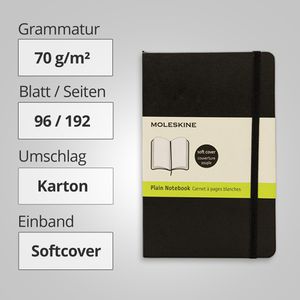 Produktbild für Notizbuch Moleskine Classic Collection Pocket Karton Softcover