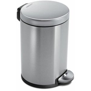 Produktbild für Mülleimer Simplehuman CW1852CB, silber