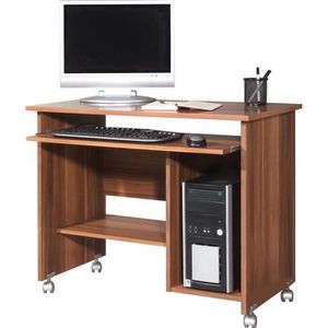 Germania Computertisch 0482-88, Maße: 90 x 72 x 48cm, walnuss