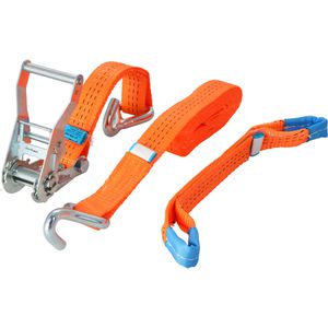 Produktbild für Spanngurt Feldtmann TECTOR, orange, für Autotransporte
