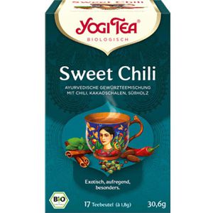 Tee YogiTea Sweet Chili, Gewürzteemischung, BIO