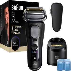 Produktbild für Elektrorasierer Braun Series 9, 9660cc, schwarz