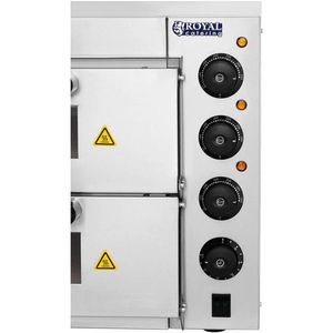 Produktbild für Pizzaofen Royal-Catering RCPO-3000-2PS-1