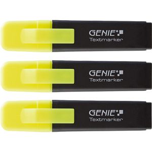 Textmarker Genie 40020, 3 Stück