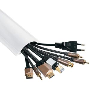 Produktbild für Kabelkanal Hama 220984 weiß