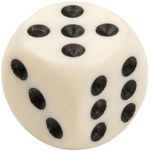 Produktbild für Würfel Philos 7381, elfenbeinfarben