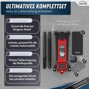 Produktbild für Rangierwagenheber Tarpofix WGH-30-RO, rot