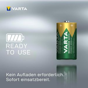 Produktbild für Akku Varta Recharge Power 56714, 1,2 V, 3000 mAh