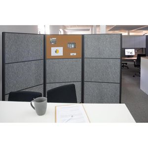 Produktbild für Stellwand Maul MAULconnecto 9605189 Mobil, auf Rollen