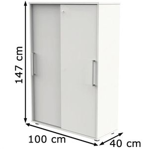 Produktbild für Schiebetürenschrank Kerkmann start up, Holz