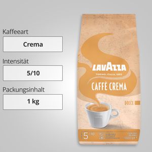 Produktbild für Kaffee Lavazza Crema Dolce
