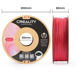 Produktbild für Filament Creality CR-PLA Matte, rot
