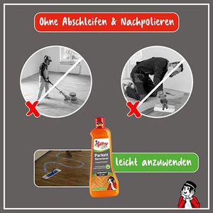 Produktbild für Bodenpflege Poliboy Parkett Renovierer seidenmatt