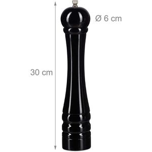 Produktbild für Gewürzmühle Relaxdays Höhe 30 cm