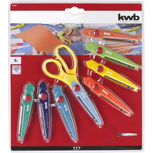 Produktbild für Kinderschere kwb 20895, 8er-Set, 16,5cm
