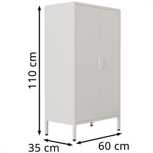 Produktbild für Aktenschrank VCM Flokas M 919944, aus Metall