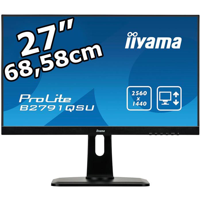 Монитор 27 iiyama prolite b2791qsu обзор