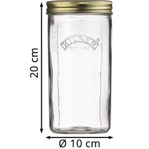 Produktbild für Einmachglas Kilner 0025.067 Weithals-Glas, mit Schraubdeckel