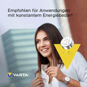 Produktbild für Knopfzelle Varta V362 / SR58