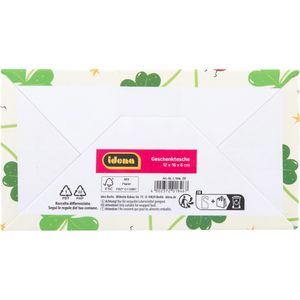 Produktbild für Geschenktüte Idena 31846, Glücksklee