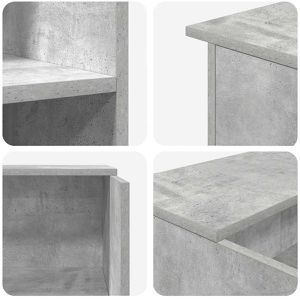 Produktbild für Empfangstheke vidaXL 3324163, beton