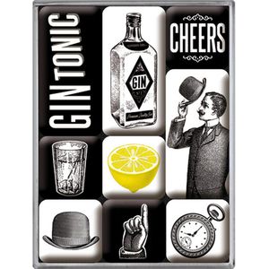Produktbild für Magnete Nostalgic-Art 83105 Open Bar Gin Tonic