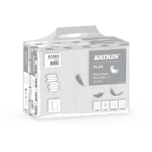 Produktbild für Papierhandtücher Katrin Plus Non Stop L3 wide, 61563, 3-lagig