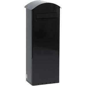 Produktbild für Briefkasten SafePost 70510 ScanPro 70-5, schwarz, aus Stahl