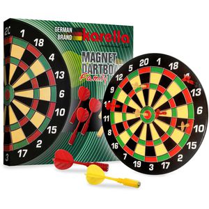 Produktbild für Dartscheibe Karella Magnet Set Family, magnetisch