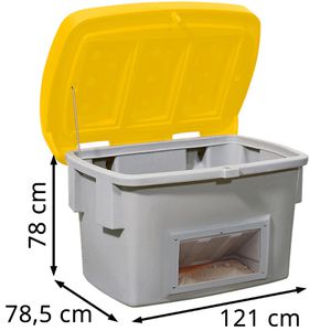 Produktbild für Streugutbehälter asecos 11515, 400 Liter