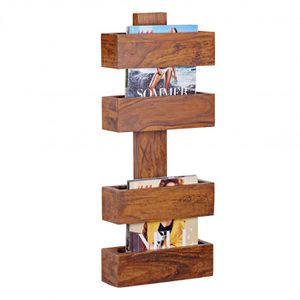 Produktbild für Zeitungsständer Wohnling WL1.533, aus Massivholz