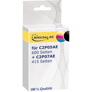 Produktbild für Tinte Böttcher-AG Premium für HP 62XL Multipack