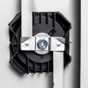 Produktbild für Mehrzweckschrank ADB 40689, abschließbar, lichtgrau