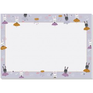 Produktbild für Schreibunterlage Sigel HO920, Bunny Ballerinas