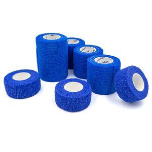 Produktbild für Fixierbinden Detectaplast blau, 7 Stück