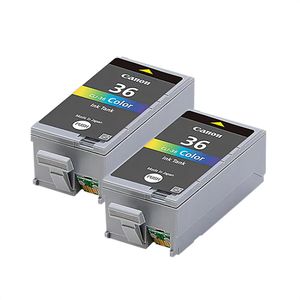 Produktbild für Tinte Canon CLI-36 Doppelpack 4-farbig