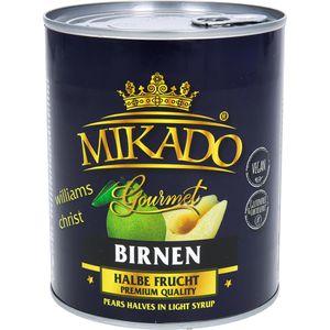 Obstkonserve Mikado-foods Birnen