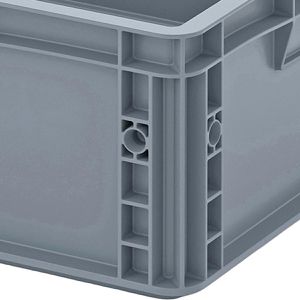 Produktbild für Eurobox AUER EG 64/17 HG, grau, 35 Liter