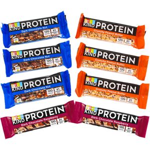 Produktbild für Proteinriegel BE-KIND Probierpaket, 8 Riegel