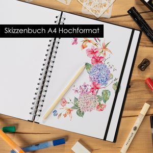 Produktbild für Skizzenbuch OfficeTree A4 hoch