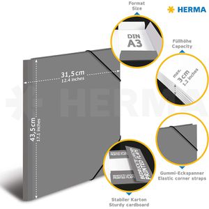 Produktbild für Zeichenmappe Herma 19794, Frieda &amp; Friends, A3