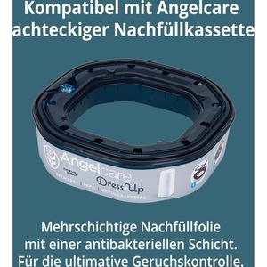 Produktbild für Windeleimer Angelcare Dress-Up XL, 35 Liter