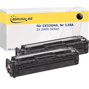Produktbild für Toner Böttcher-AG für HP 128A, CE320AD