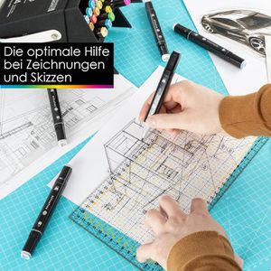 Produktbild für Schneidelineal OfficeTree 868, 30 cm