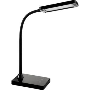 Schreibtischlampe Alco 907, schwarz, LED, dimmbar