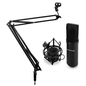Mikrofon Auna MIC-900B Mikrofon-Set, schwarz