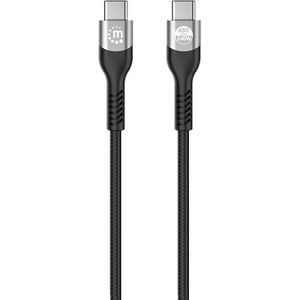 Produktbild für Ladekabel Manhattan 356367, EPR, schwarz, 2 m