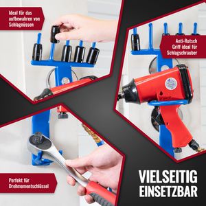 Produktbild für Werkstatt-Magnethalter Poppstar 1011249, Haltekraft bis 15 kg