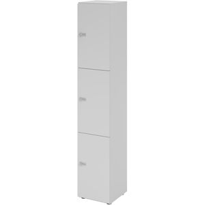 Schließfachschrank Hammerbacher 264l3, lichtgrau