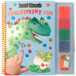 Malset Dino-World 0012106, Fingerprint Fun